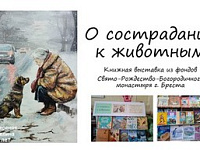 О сострадании к животным: книжная выставка в ГУО СШ№ 4 г.Бреста