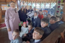 Впервые воспитанники Воскресной школы пели Божественную Литургию с монастырским хором