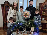 В музее Спасенные художественные ценности экспонируется вертеп, созданный руками воспитанников монастыря