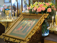 Архиерейское богослужение в день празднования Благовещения Пресвятой Богородицы