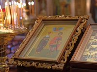 Божественная Литургия в День Ангела игумении Александры (Жарин)