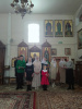 Участники детского хора Никольского Братского храма поздравили насельниц скита с Праздником Рождества Христова