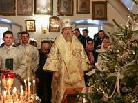 Архиерейское богослужение в Свято-Рождество-Богородицком женском монастыре г. Бреста в день Обрезания Господня