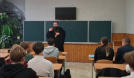 Беседу о семье провел руководитель миссионерского отдела епархии в ГУО СШ№4 г. Бреста