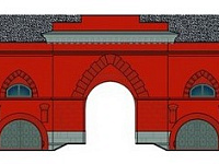Фасад Николаевских (ныне – Южных) ворот Брестской крепости согласно архивным документам
